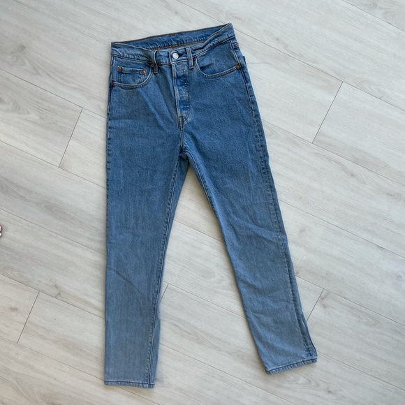 Levi's Denim - Levi’s tango dip dye jeans high rise button fly